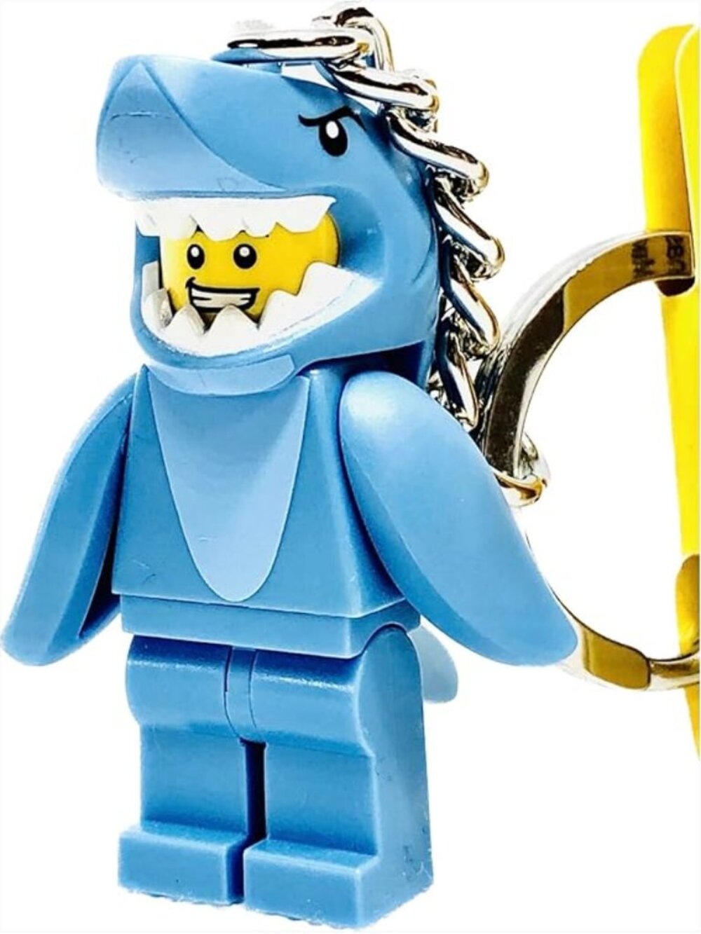 Lego Shark Suit Guy Key Chain